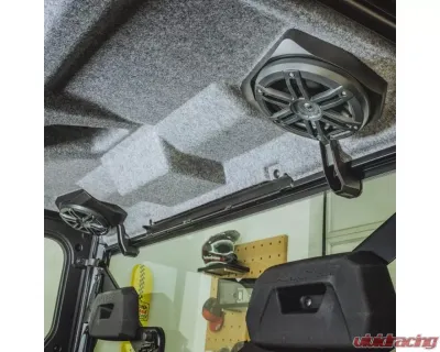 Rockford Fosgate 6.5" Rear Color Optix? Speaker Enclosures Polaris Ranger Models Gen-2 2018+ - RNGR18-RSE