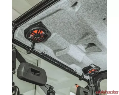 Rockford Fosgate 6.5" Rear Color Optix? Speaker Enclosures Polaris Ranger Models Gen-2 2018+ - RNGR18-RSE
