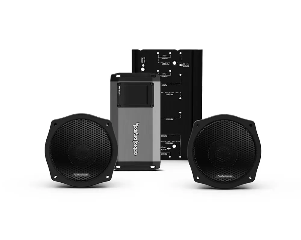 Rockford Fosgate Stage 2 Kt Harley Davidson Street | Electra Glide 1998-2013 - HD9813SG-STG2