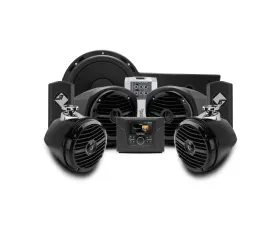 Rockford Fosgate Stage 4 400 Watt Stereo | Front Lower Speaker | Rear Speaker | Subwoofer Kit Polaris General Models