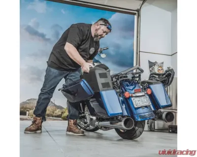 Rockford Fosgate Dual 10" Saddlebag Subwoofer Kit Harley-Davidson 2014+ - HD14-SBSUB