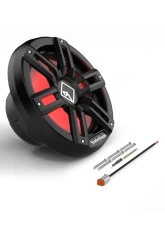 Rockford Fosgate M2 Black 12" DVC 2-Ohms Color Optix Infinite Baffle Marine Subwoofer                                     - M2D2-12IB - Image 5