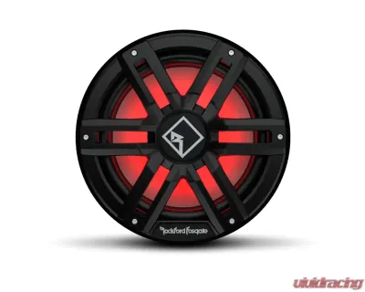 Rockford Fosgate M2 Black 12" DVC 2-Ohms Color Optix Infinite Baffle Marine Subwoofer - M2D2-12IB