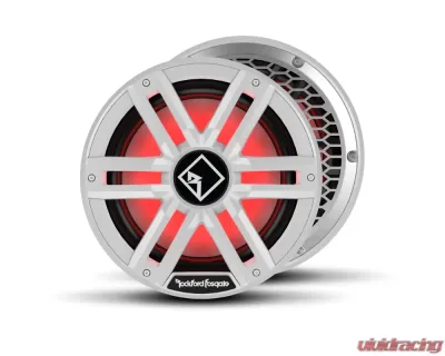 Rockford Fosgate M2 White 12" DVC 4-Ohms Color Optix Infinite Baffle Marine Subwoofer - M2D4-12I