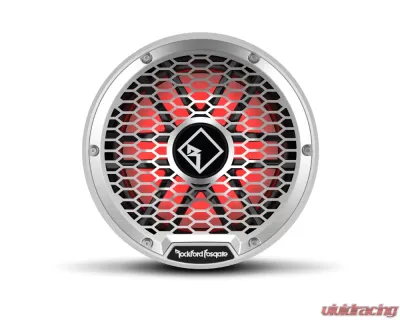 Rockford Fosgate M2 White 12" DVC 4-Ohms Color Optix Infinite Baffle Marine Subwoofer - M2D4-12I