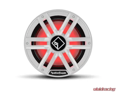 Rockford Fosgate M2 White 12" DVC 4-Ohms Color Optix Infinite Baffle Marine Subwoofer - M2D4-12I