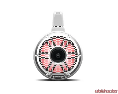 Rockford Fosgate M2 White 8" Color Optix&trade; 2-Way Horn Loaded Wake Tower Speakers  (Pair) - M2WL-8H