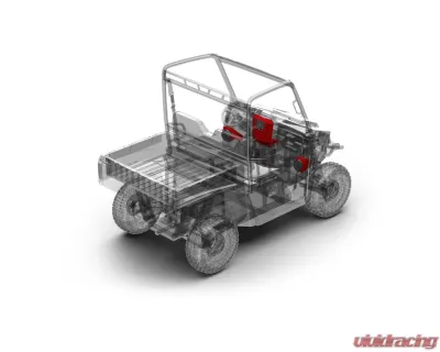 Rockford Fosgate Stage 2 Stereo | Front Lower Speaker Kit Polaris Ranger Models - RNGR-STAGE2