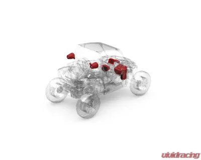 Rockford Fosgate PMX-2 Stage-4 Audio System Polaris RZR 2014+ - RZR14-STG4