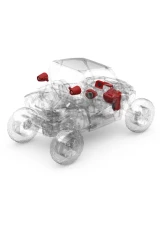 Rockford Fosgate PMX-3 Stage-5 Audio System Polaris RZR 2014+                                     - RZR14-STG5 - Image 2