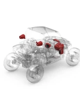 Rockford Fosgate Ride Command Stage-4 Audio System Kit Polaris RZR 2014+                                     - RZR14RC-STG4 - Image 2