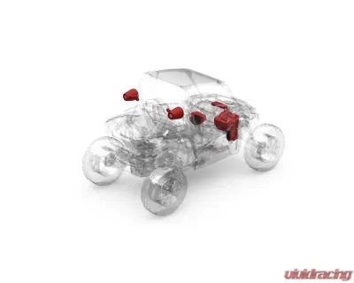 Rockford Fosgate Ride Command Stage-4 Audio System Kit Polaris RZR 2014+ - RZR14RC-STG4