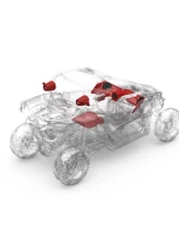 Rockford Fosgate Stage-4 Audio System Can-am Maverick X3 2017+                                     - X317-STG4 - Image 3