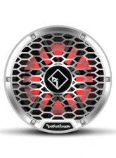 Rockford Fosgate M2 White 10" DVC 2-Ohms Color Optix Sealed Enclosure Marine Subwoofer                                     - M2D2-10S - Image 3