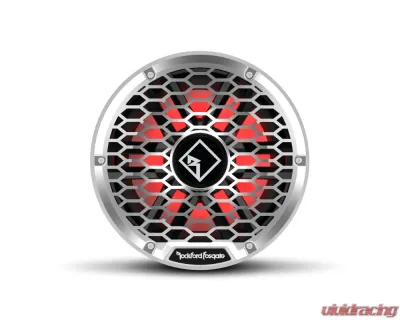 Rockford Fosgate M2 White 10" DVC 2-Ohms Color Optix Sealed Enclosure Marine Subwoofer - M2D2-10S