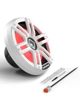 Rockford Fosgate M2 White 10" DVC 2-Ohms Color Optix Sealed Enclosure Marine Subwoofer                                     - M2D2-10S - Image 6