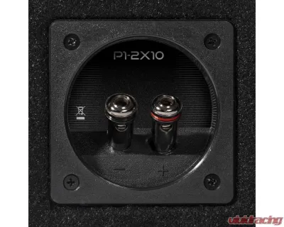 Rockford Fosgate Punch Dual P1 10" Loaded Enclosure - P1-2X10