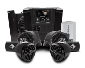 Rockford Fosgate Stage 4 400 Watt Stereo | Front Lower Speaker | Rear Speaker | Subwoofer Kit Polaris Ranger Models