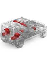 Rockford Fosgate 1800 Watt All-In-One Audio Kit Jeep Wrangler Unlimited JL 2018-2023                                     - 18WRNGLER-STG5 - Image 4