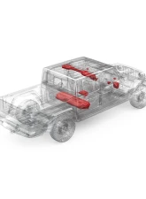 Rockford Fosgate 1800 Watt All-In-One Audio Kit Jeep Gladiator JT 2020+                                     - 20GLADR-STG5 - Image 2