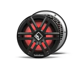Rockford Fosgate M2 10 Inch DVC 4 Ohm Color Optix Infinite Baffle Marine Subwoofer Black Gen 2