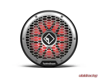 Rockford Fosgate M2 10 Inch DVC 4 Ohm Color Optix Infinite Baffle Marine Subwoofer Black Gen 2 - M2D4-10IB-G2