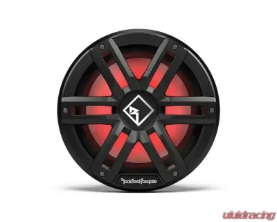 Rockford Fosgate M2 10 Inch DVC 4 Ohm Color Optix Infinite Baffle Marine Subwoofer Black Gen 2 - M2D4-10IB-G2