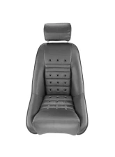Cobra Black Vinyl Classic RS Forty Seat w/ Basket Weave Centers                                     - C CLASSIC RS FORTY - Image 2