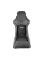 Cobra Black Vinyl/Dinamica Center Nogaro Street GRP Composite Low Profile Seats                                     - C N-STK-SL-G-V/D - Image 2