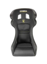 Cobra Black Spacer Fabric Sebring Profit GT GRP Seats w/ Yellow Stitching Walero                                     - C SEPF-X-BLK-W-GRP - Image 4