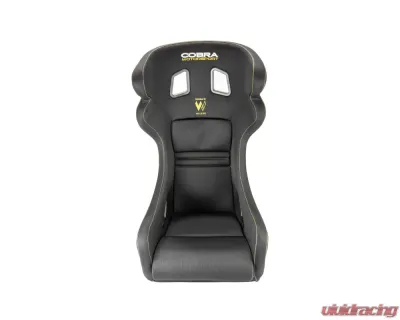 Cobra Black Spacer Fabric Sebring Profit GT GRP Seats w/ Yellow Stitching Walero - C SEPF-X-BLK-W-GRP