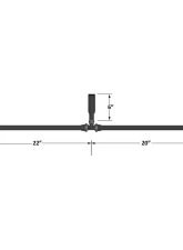 Fleece Performance Universal Pre-Formed 5/8 Inch Coolant Hose w/ 90 Degree Ends and T-fitting (1 Inch ID on the T)                                     - FPE-34258-A - Image 3