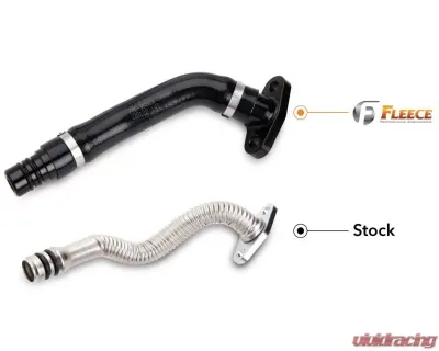 Fleece Performance Turbo Drain Tube Kit for 6.7L Cummins VGT Turbochargers Dodge RAM 2007-2018 - FPE-CTDT-VGT-KIT