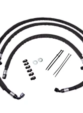 Fleece Performance Transmission Cooler Line Set Chevrolet Silverado | GMC Sierra 2500 | 3500 6.6L L5P Duramax 2017-2019                                     - FPE-TL-L5P-1719 - Image 3