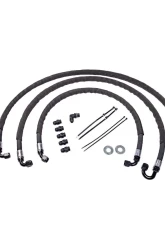 Fleece Performance Transmission Cooler Line Set Chevrolet Silverado | GMC Sierra 2500 | 3500 6.6L LML Duramax 2015-2016                                     - FPE-TL-LML-1516 - Image 3