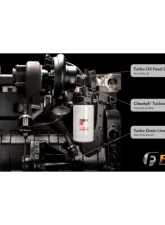 Fleece Performance Turbo Drain Tube Kit Dodge Ram 5.9L Cummins 1994-2002                                     - FPE-CTDT-HX35-KIT - Image 4