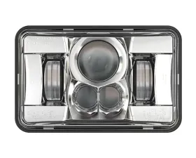 J.W. Speaker Model 8800 Evolution 2 DOT/ECE LED RHT Low Beam LED Headlights w/ Chrome Bezel