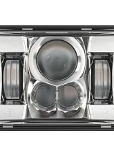 J.W. Speaker Model 8800 Evolution 2 DOT/ECE LED RHT Low Beam LED Headlights w/ Chrome Bezel                                     - 0551371 - Image 10