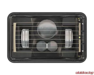 J.W. Speaker Model 8800 Evolution 2 DOT/ECE LED RHT Low Beam LED Headlights w/ Chrome Bezel - 0551371