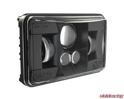 J.W. Speaker Model 8800 Evolution 2 DOT/ECE LED RHT Low Beam LED Headlights w/ Chrome Bezel - 0551371