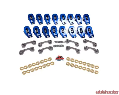 Scorpion Racing Products V-8 1.7 L92 LS3 TrickFlow Head Race Series Rocker Arms Set w/ Bushings - SCP1162BU