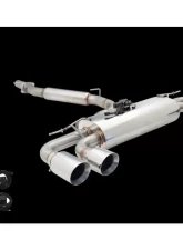 XForce Exhaust System Kit Audi S3 Hatch 2013-2017                                     - ES-AS313H-VMKSB-CBS - Image 2