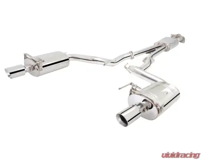 XForce Exhaust System Kit Ford Mustang EcoBoost | GT Coupe | Convertible 2015-2022 - ES-FM17-02-CBS