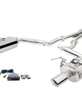 XForce Exhaust System Kit Ford Mustang EcoBoost | GT Coupe | Convertible 2015-2022                                     - ES-FM17-02-VMK-CBS - Image 2