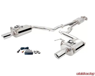 XForce Exhaust System Kit Ford Mustang EcoBoost | GT Coupe | Convertible 2015-2022 - ES-FM17-02-VMK-CBS
