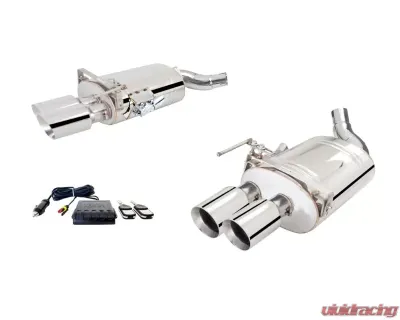 XForce Exhaust System Kit Ford Mustang GT Coupe | Convertible 2018 - ES-FM18-VMK-ABS