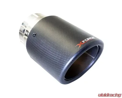 XForce Exhaust Tail Pipe Tip Volkswagen Golf GTI Mark 6 R 2008-2013(EU) | 2009-2014(US) - ES-VW07-CF-TIPS