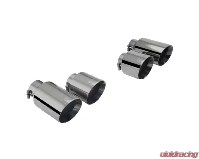 XForce Exhaust Tail Pipe Tip Blacktips Volkswagen Golf GTI Mark 7 R 2013(EU) 2015-2018(US) - ES-VW09-BLACKTIPS