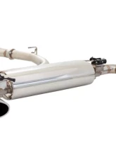 X-Force Twin 2.5" To 3" Stainless Steel Catback System Audi 8V RS3 Hatch 2015-2019                                     - ESRS317HVKCS - Image 2