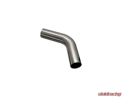 XForce 2.5" 60 degree 1.5D 6" Leg Exhaust Tubing Mandrel Bend Steel Polished - MS250-60